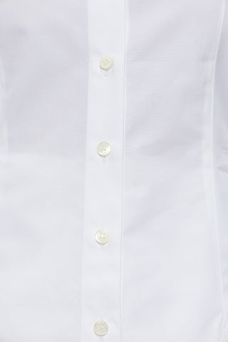 Jacquemus WHITE Waisted shirt 5