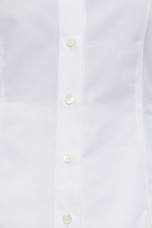 Jacquemus WHITE Waisted shirt 5