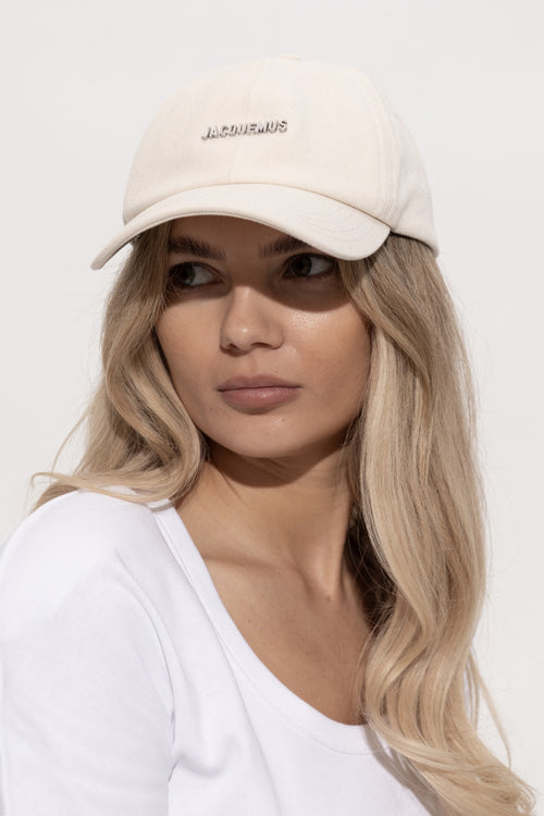 Jacquemus cream Baseball cap 2
