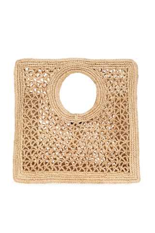Jacquemus beige Handbag `Le Petit Carre Spiaggia` 3