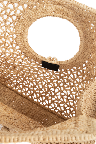 Jacquemus beige Handbag `Le Petit Carre Spiaggia` 5