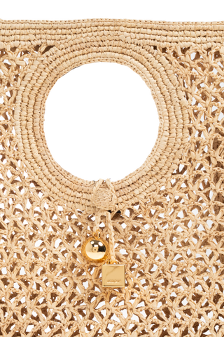 Jacquemus beige Handbag `Le Petit Carre Spiaggia` 6