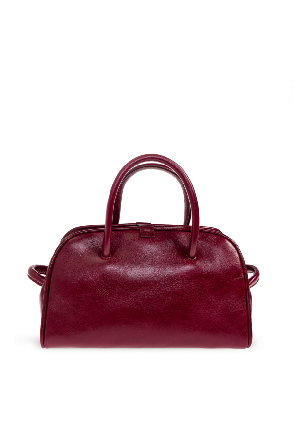 Jacquemus BURGUNDY Handbag 'Le Petit Turismo' 3