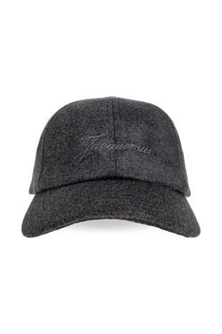 Jacquemus GREY Wool beanie 1