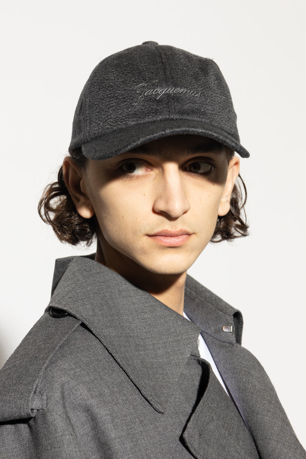 Jacquemus GREY Wool beanie 3