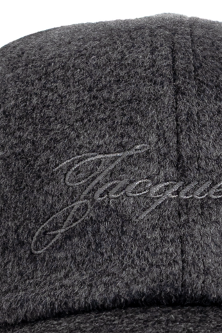 Jacquemus GREY Wool beanie 5