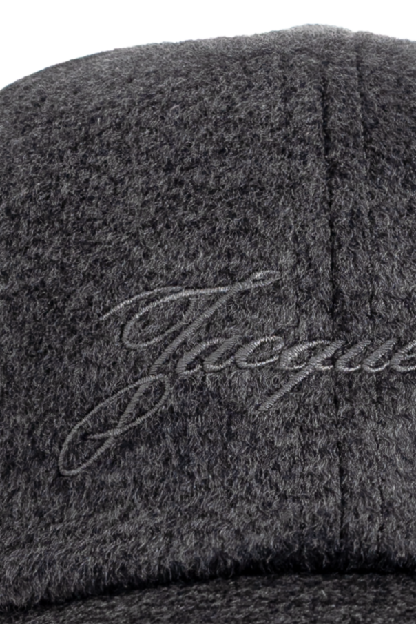 Jacquemus GREY Wool beanie 5