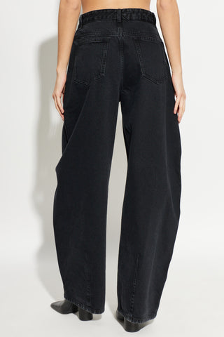 Jacquemus BLACK ‘Ovalo’ jeans 4