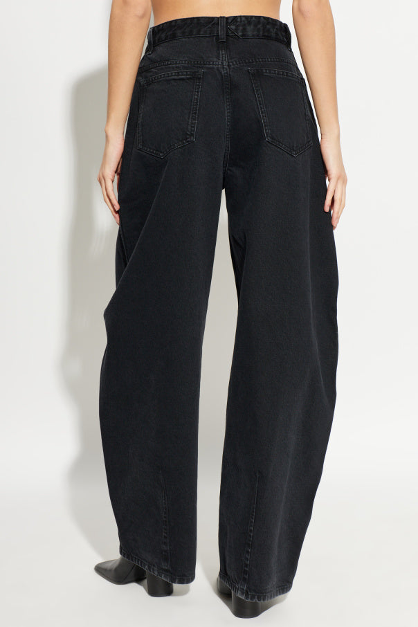 Jacquemus BLACK ‘Ovalo’ jeans 4