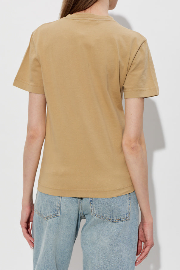 Jacquemus beige T-shirt with logo 4