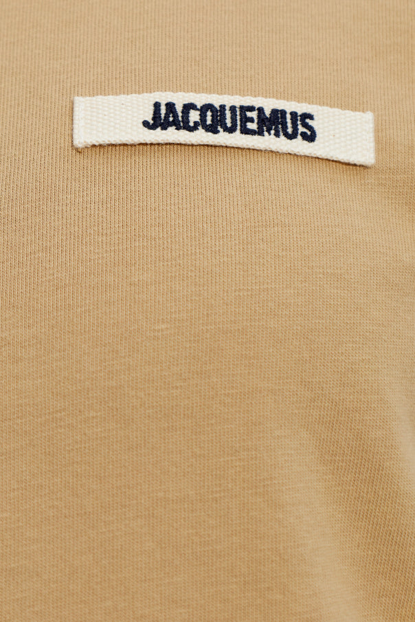 Jacquemus beige T-shirt with logo 5