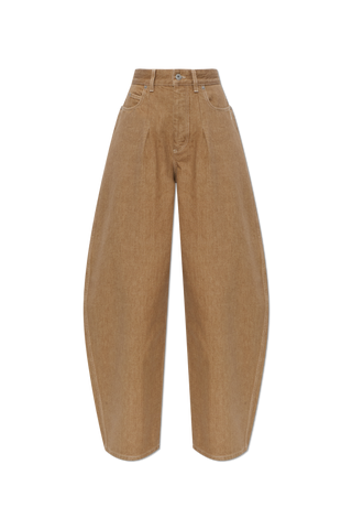 Jacquemus BROWN ‘Ovalo’ jeans 1