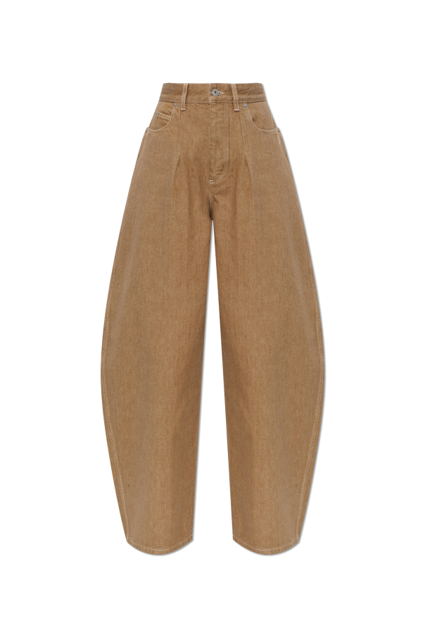 Jacquemus BROWN ‘Ovalo’ jeans 1