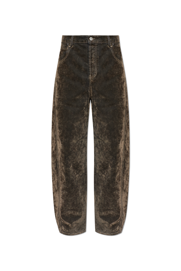 Jacquemus BROWN ‘Mirada’ trousers 1
