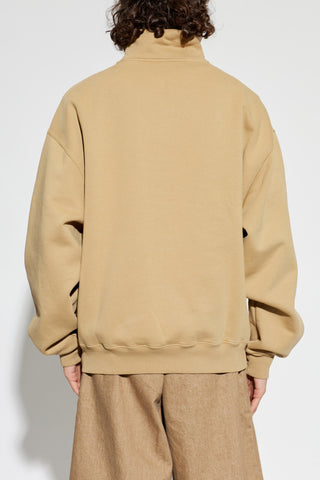 Jacquemus beige Sweatshirt with logo 4
