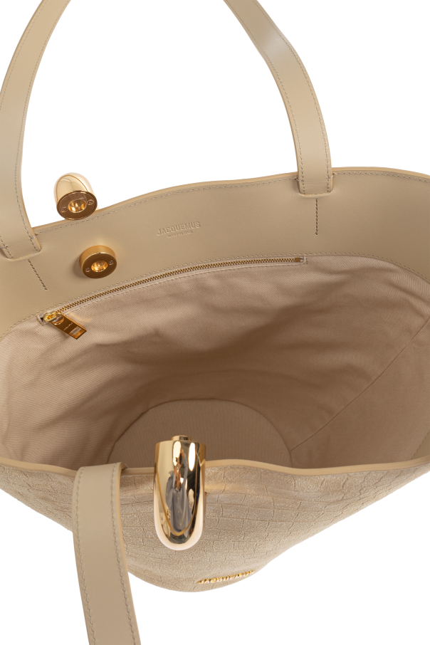 Jacquemus beige Shoulder bag ‘La Bambola Moyen’ 5