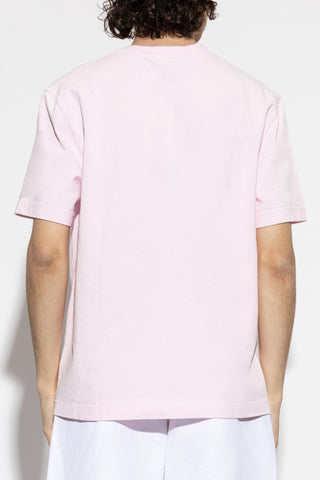 Jacquemus PINK T-shirt with logo patch 4