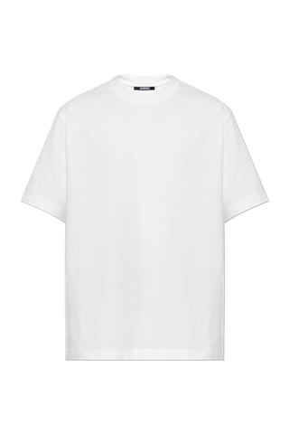 Jacquemus WHITE T-shirt with embroidered logo on the back 1
