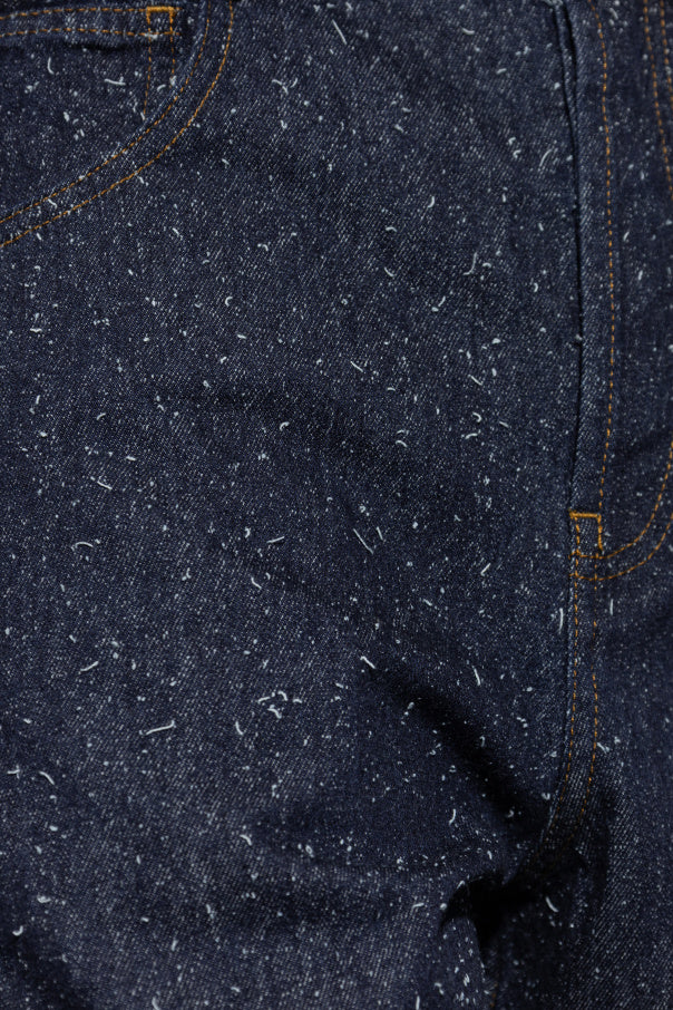 Jacquemus NAVY BLUE Jeans with 'vintage' effect 5