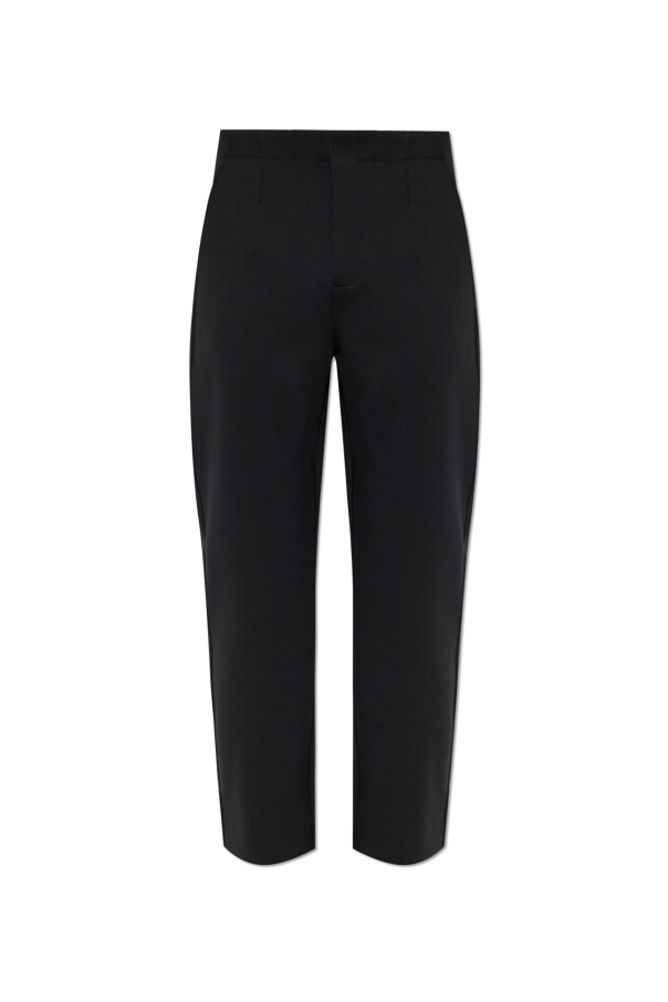 Jacquemus BLACK Trousers with wool blend 1