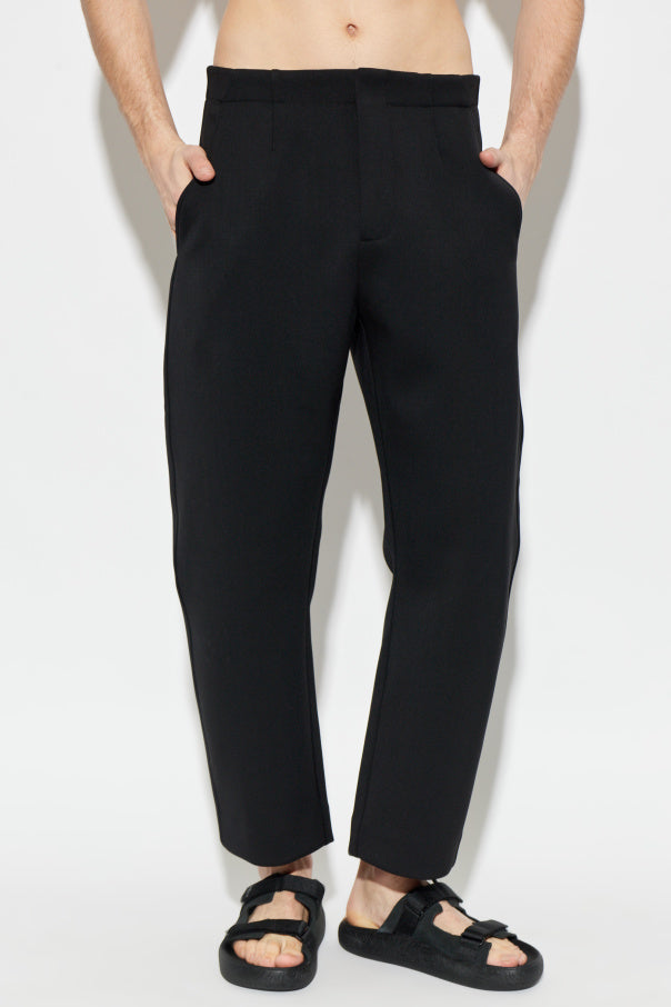 Jacquemus BLACK Trousers with wool blend 3