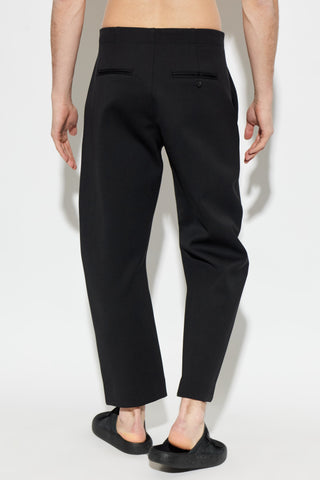 Jacquemus BLACK Trousers with wool blend 4