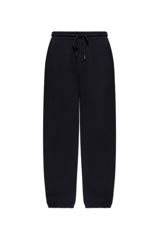 Jacquemus BLACK Sweatpants with patch 1