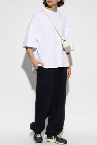 Jacquemus BLACK Sweatpants with patch 2