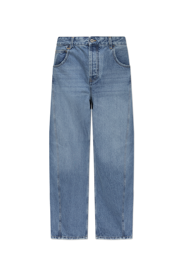 Jacquemus BLUE High-waisted jeans 1