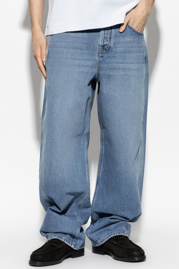 Jacquemus BLUE High-waisted jeans 3
