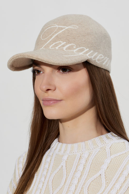Jacquemus beige Atelier baseball cap 2