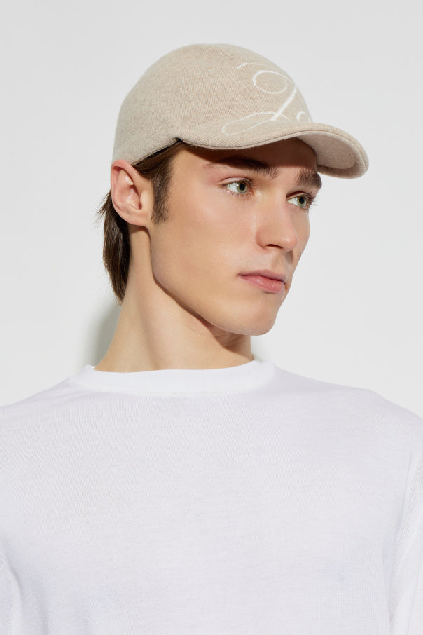 Jacquemus beige Atelier baseball cap 3