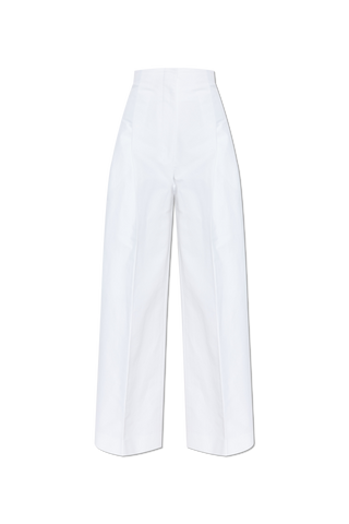Jacquemus WHITE Wide-leg trousers 1