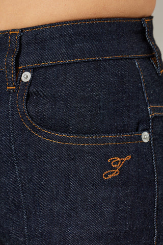 Jacquemus NAVY BLUE Jeans with legs 5