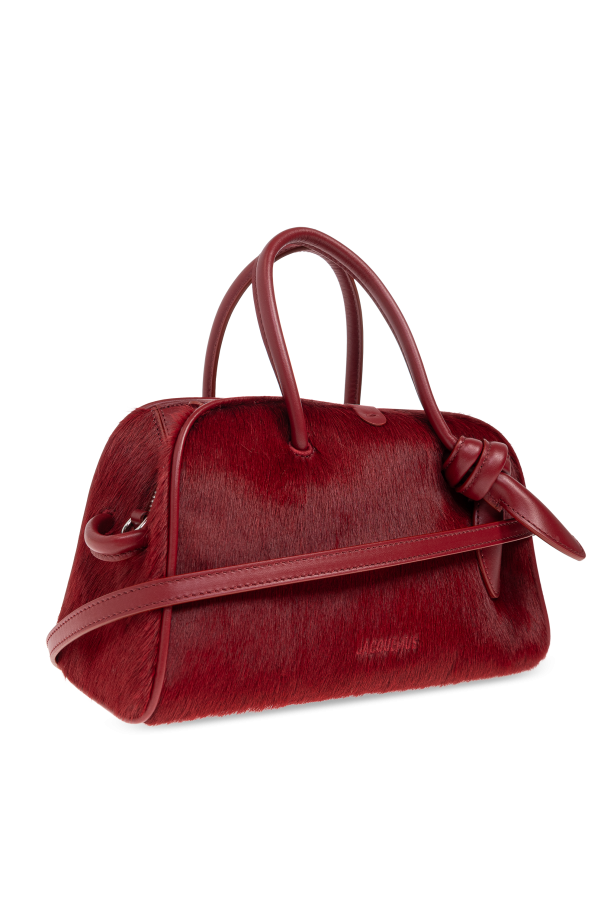 Jacquemus RED Handbag "Small Turismo" 4