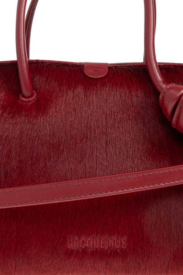 Jacquemus RED Handbag "Small Turismo" 6