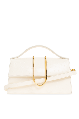 Jacquemus cream Grand Bambino` handbag 1