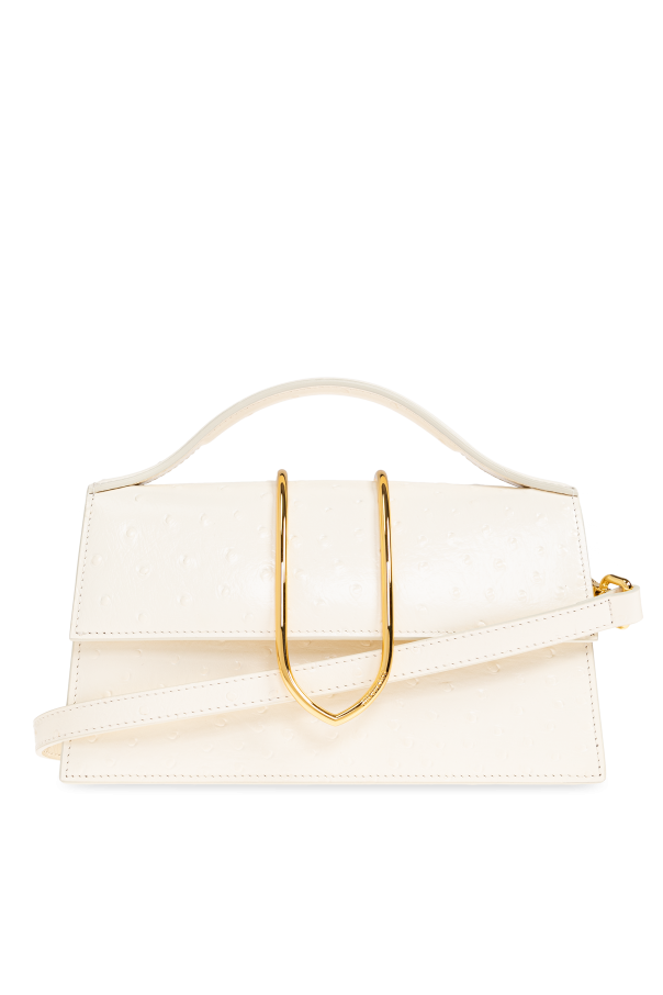 Jacquemus cream Grand Bambino` handbag 1