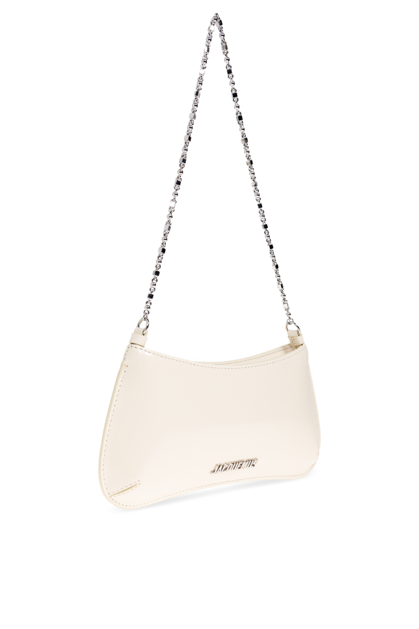 Jacquemus cream Shoulder bag `Small Bisou` 4