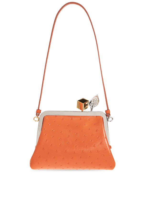 Jacquemus ORANGE "Berlingot" shoulder bag 3