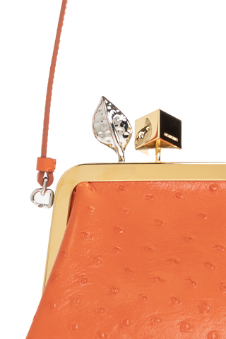 Jacquemus ORANGE "Berlingot" shoulder bag 6