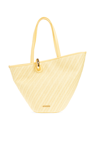 Jacquemus YELLOW "Bambola" shopper bag 1