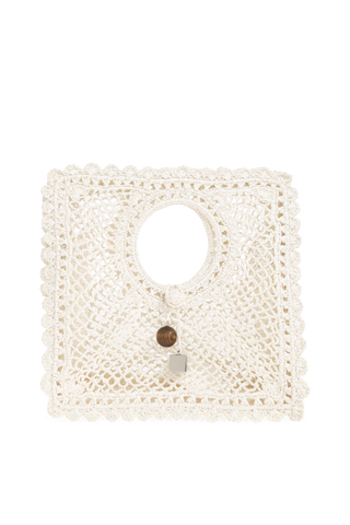 Jacquemus WHITE 'Spiaggia Small' handheld bag 1