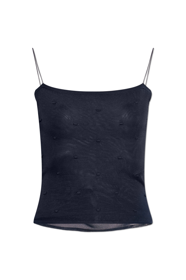 Jacquemus NAVY BLUE Top with straps 1