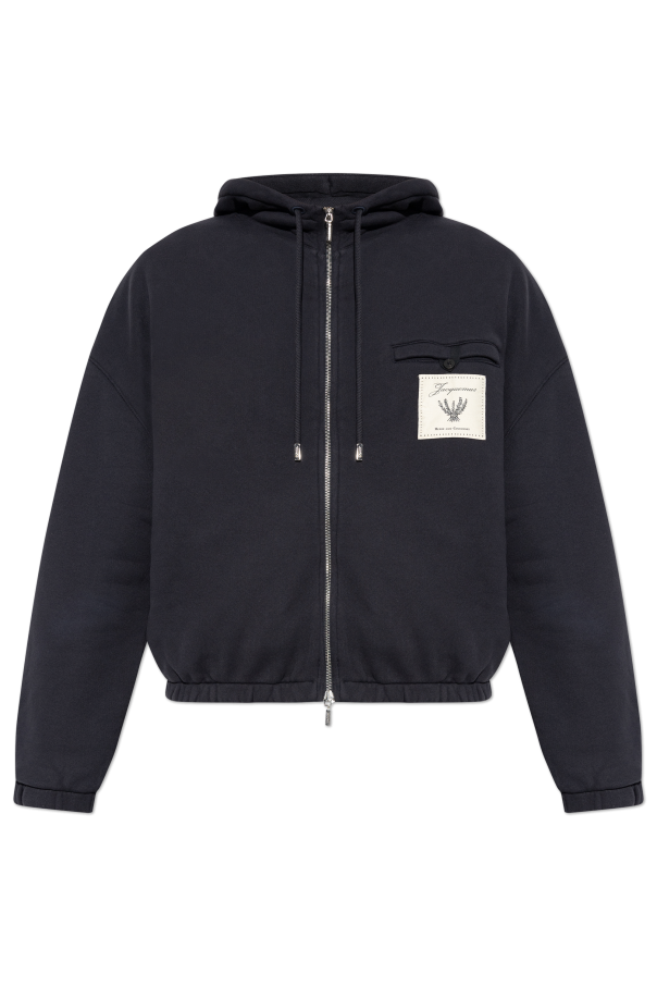 Jacquemus BLACK Hoodie 'Torneo' 1