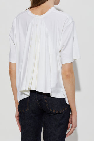 Jacquemus WHITE Asymmetric t-shirt ‘Tovalo’ 4