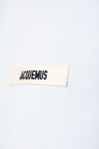 Jacquemus light blue Hoodie 'Gros' 5