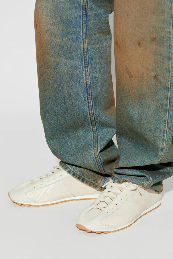 Jacquemus cream ‘Les Tennis’ sports shoes 2