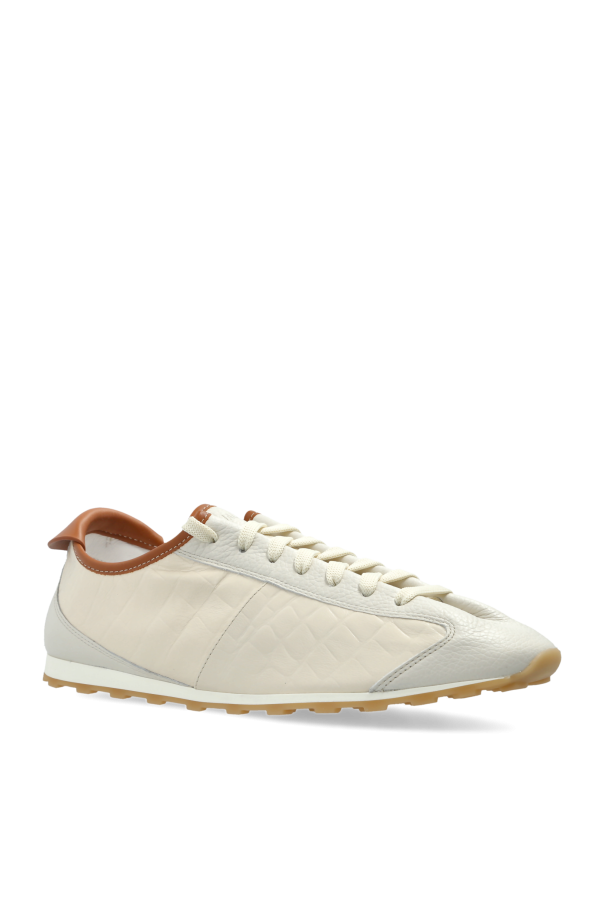 Jacquemus cream ‘Les Tennis’ sports shoes 4