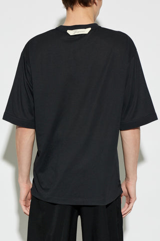 Jacquemus BLACK T-Shirt 'Rond Carre' 4